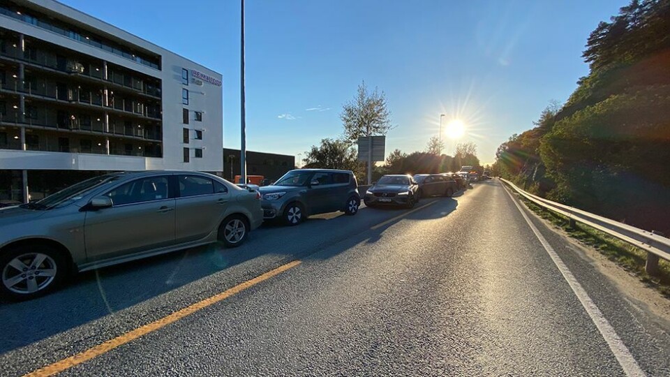 Mann til sykehus etter påkjørsel på E39 ved Tangvall