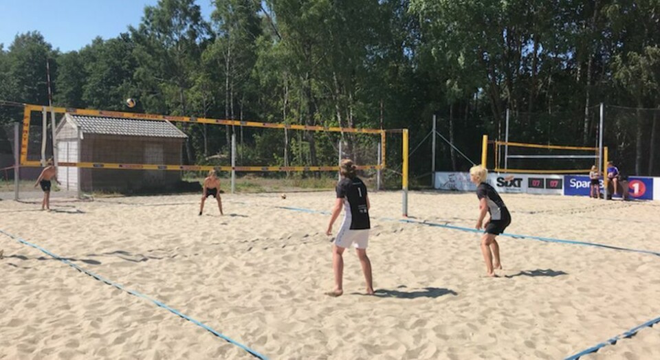 Dobbelt sølv i Regionsmesterskap i sandvolleyball