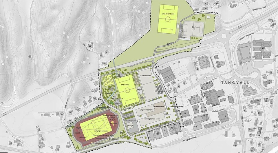 Byggingen av nytt stadion er igangsatt