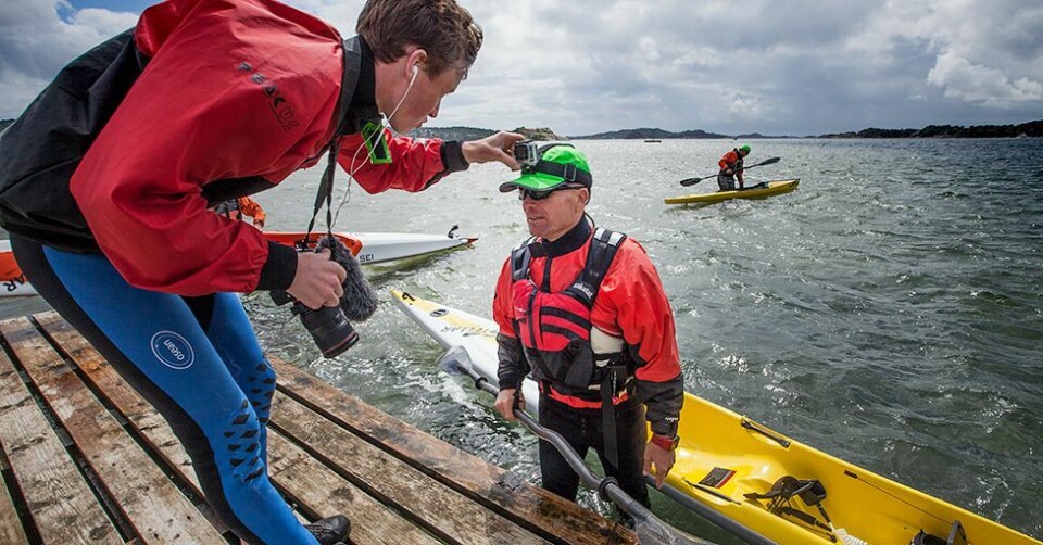 Lager fem padleprogram fra Søgne-skjærgården