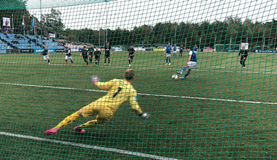 - Vi trenger nok 11-12 poeng til for å holde plassen i PostNord-ligaen