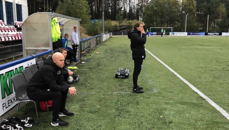 - Vi trenger nok 11-12 poeng til for å holde plassen i PostNord-ligaen