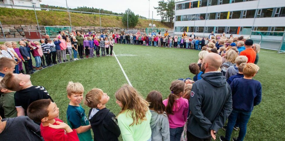 Se «hjertebildet»: - Inkludering, likhet og fellesskap