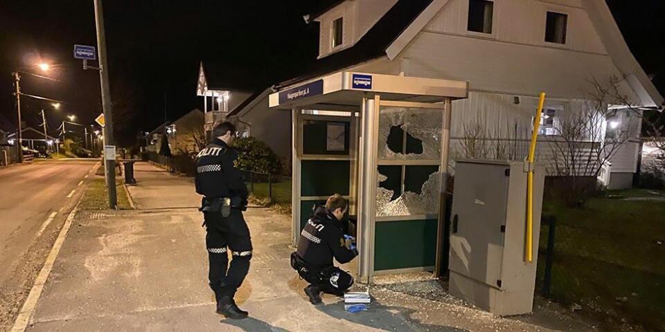 Nodeland tirsdag kveld: Fem ungdommer bortvist, en blir anmeldt