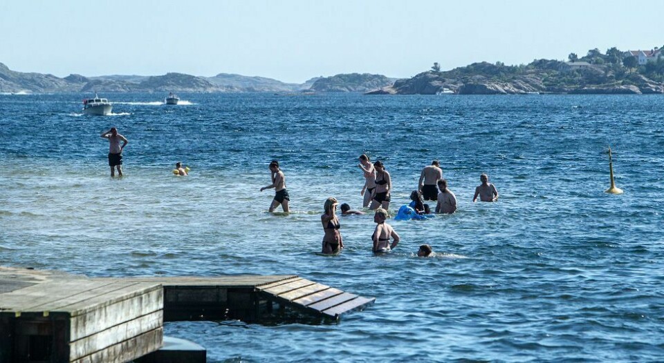 Meldte 28 grader lørdag ettermiddag: Syv timer senere forsvant seks grader