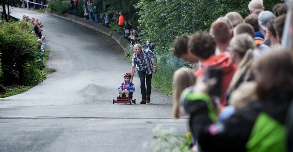 Se bilder og les resultatlista fra olabilløpet