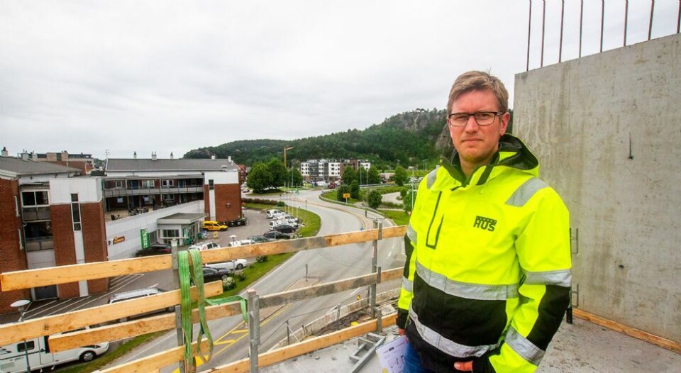 - Her skal vi opp ytterligere fire etasjer