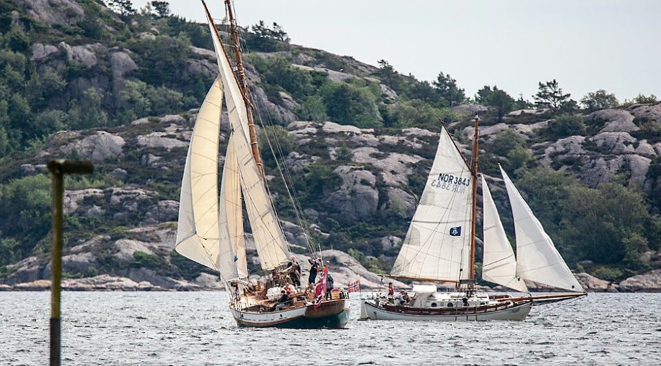 Bildene: Her starter sommerens eventyr for sjøspeiderne