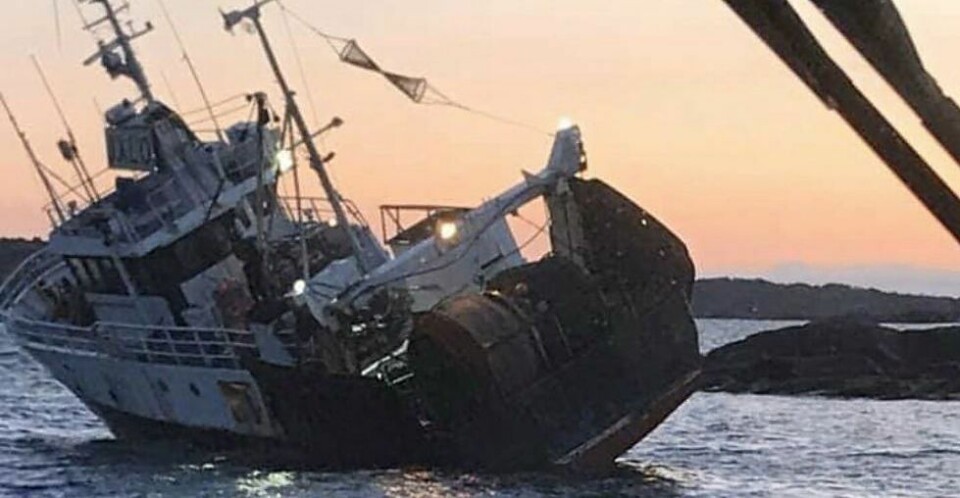«Synne» sank utenfor Hirtshals: - Jeg skulle vært om bord
