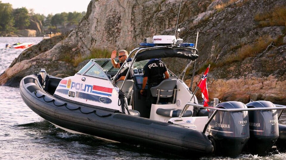 Vil du hilse på politiets båtpatrulje i dag?