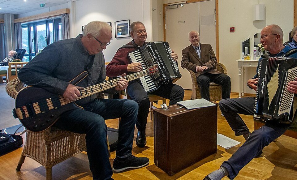Førjulsfest på langtidsavdelingen