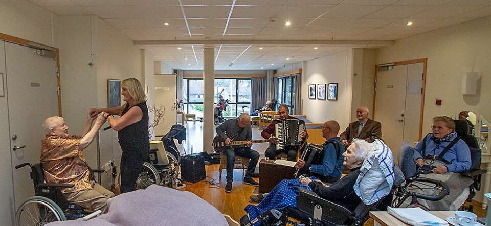 Førjulsfest på langtidsavdelingen