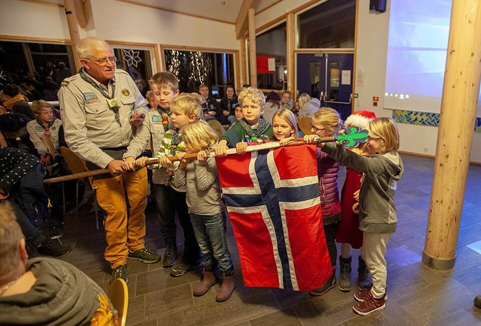Mottok speiderforbundets æreskniv