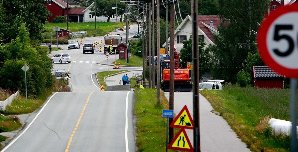 - Det er en miljøgate som bygges