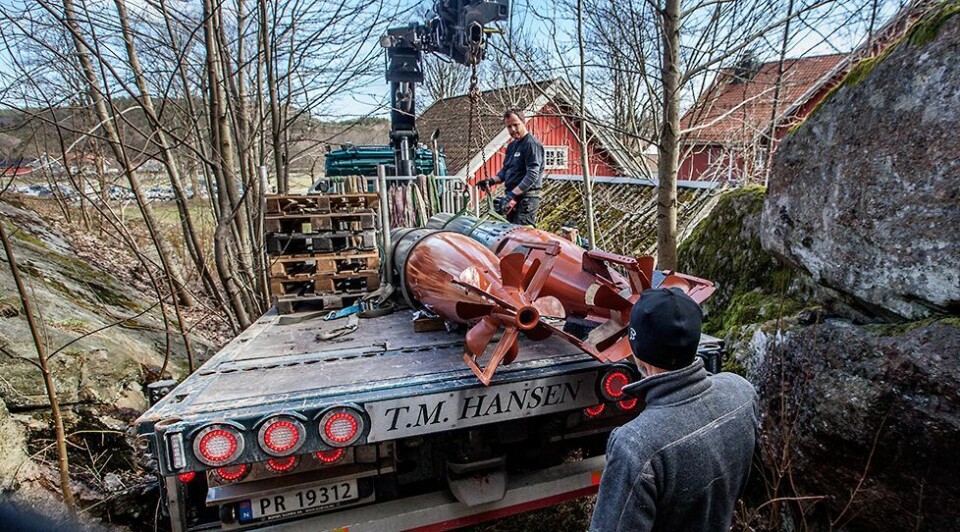 - Ikke ofte jeg frakter torpedoer