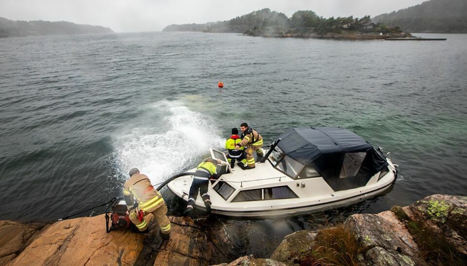 Hindret forlis i siste liten