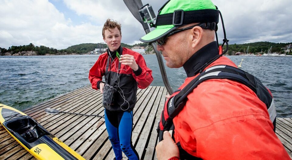 Lager fem padleprogram fra Søgne-skjærgården