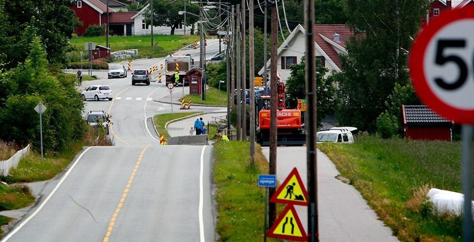 - Nå er det snart bare et fotgjengerfelt vi mangler