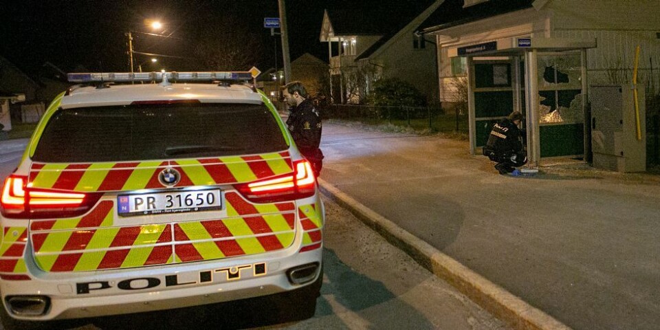 Nye skadeverk på Nodeland søndag kveld: Ungdom bortvist i 24 timer