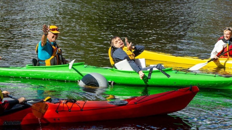 Bjarne tok utfordringen på strak arm