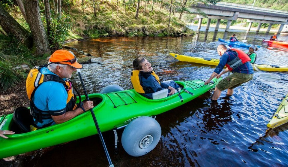 Bjarne tok utfordringen på strak arm