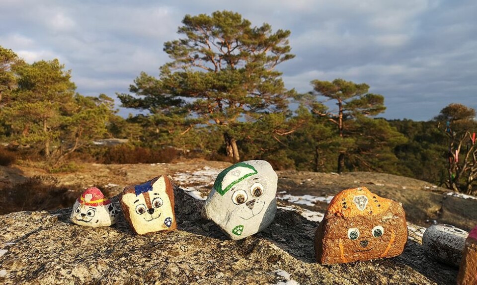 Ny gapahuk på Svarteheia