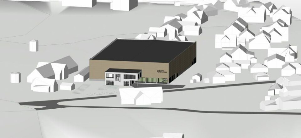 Starter bygging av Greipstadhallen