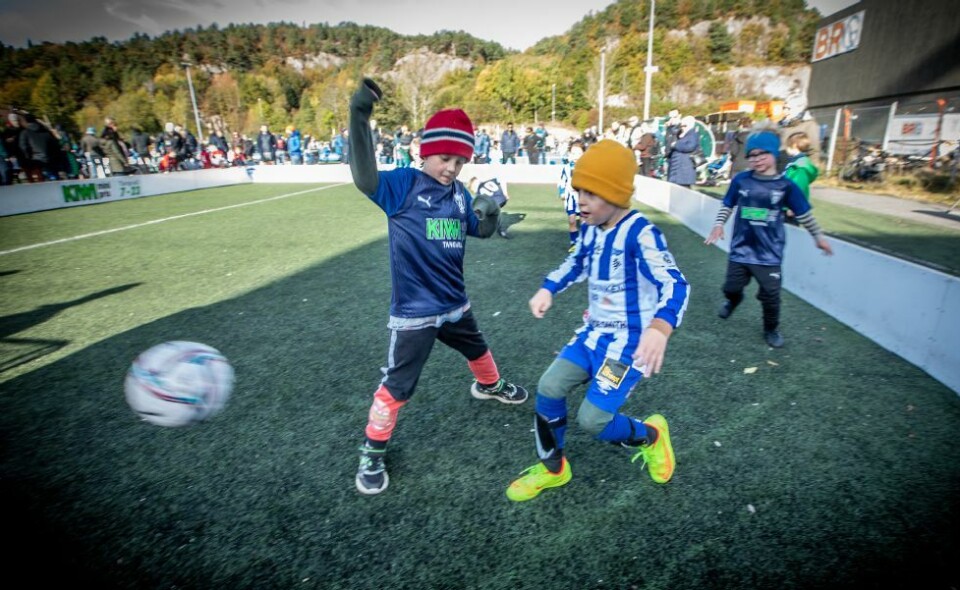 280 fotballag på Tangvall lørdag og søndag