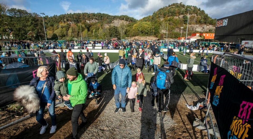 280 fotballag på Tangvall lørdag og søndag