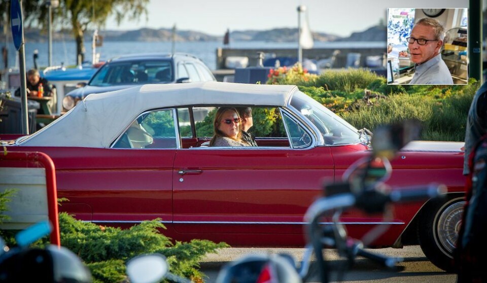 Siste «Cars, bikes and coffee» for Vidar på Høllebrygga