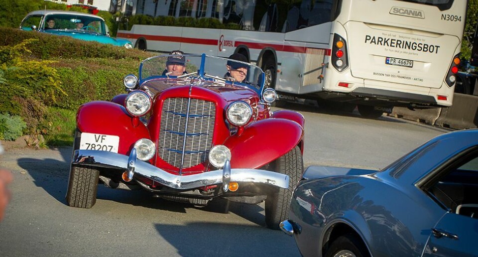 Siste «Cars, bikes and coffee» for Vidar på Høllebrygga