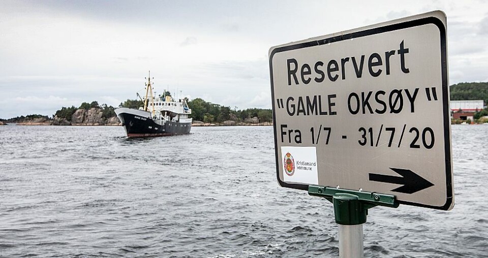 «Gamle Oksøy» i rute mellom Kilden og Høllebrygga i hele juli