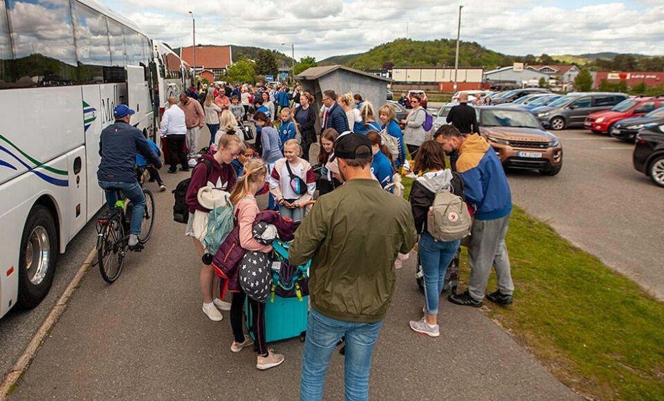 - Bærer preg av å være litt verre enn en saueflokk akkurat nå