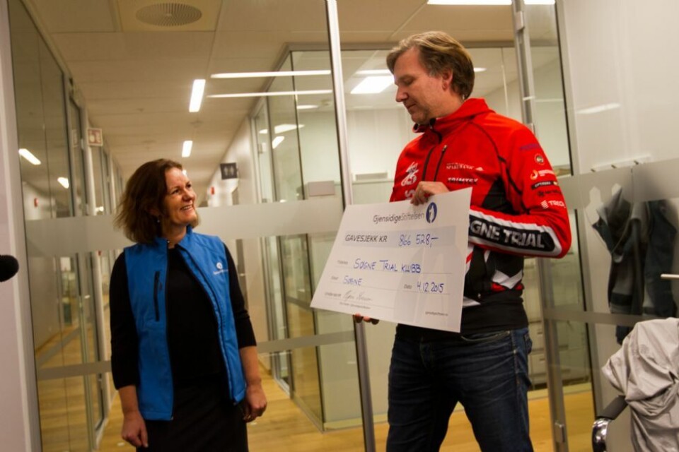 Delte ut nesten 1 million kroner