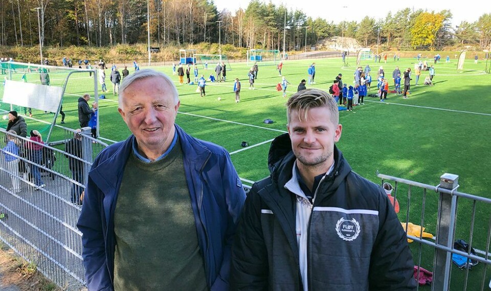 Fløys styreleder klippet snora på den «nye» Modenabanen