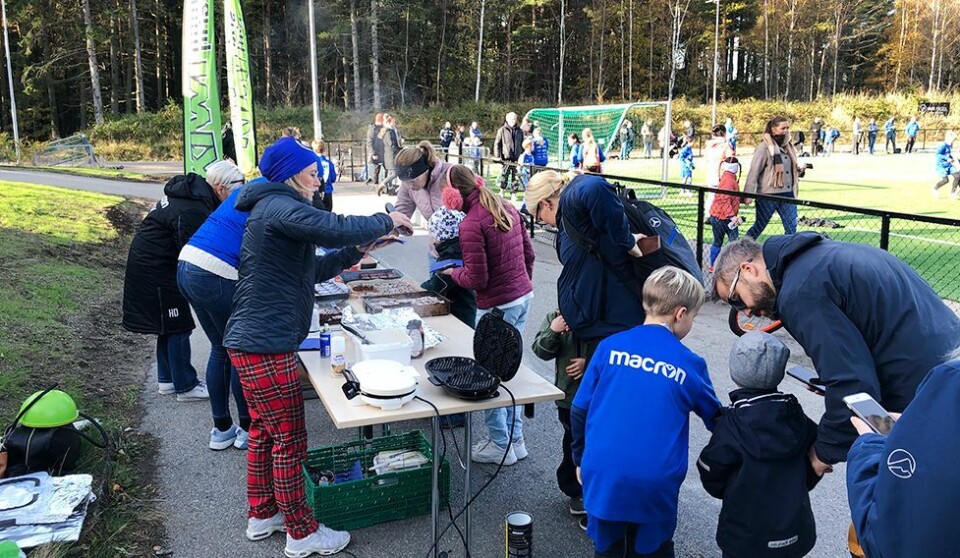 Fløys styreleder klippet snora på den «nye» Modenabanen