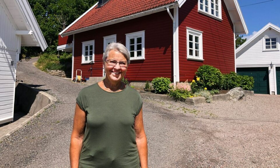 Billedkunstner Olga Grimsmo Nilsen: - Har utstillinger både på øya og inne i byen