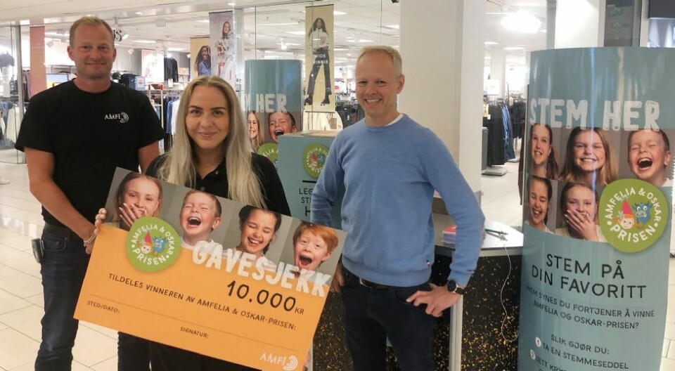 Fire kandidater kan vinne «Amfelia og Oskar-prisen»