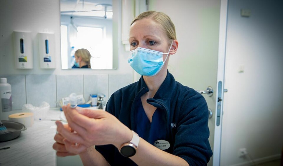 Drop-in vaksinering på Søgne legesenter for de over 65 tirsdag