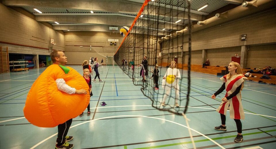 Haloween på «volleyballsk»