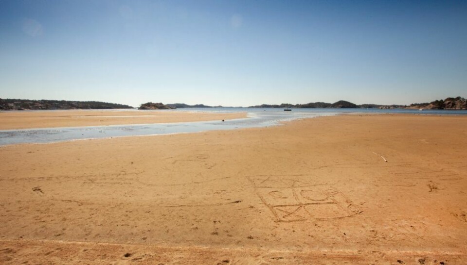 Mye sand, lite vann