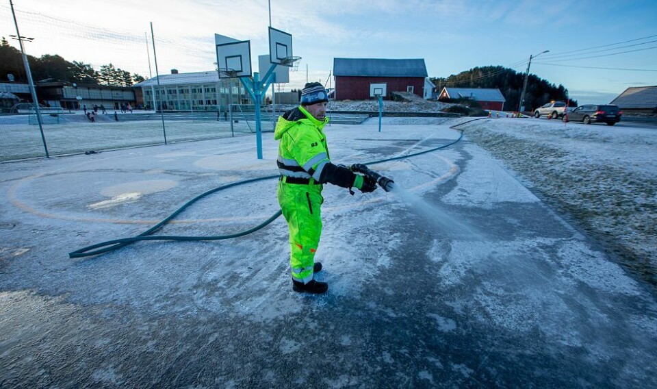 - Det er så kaldt at nå har jeg dårlig tid
