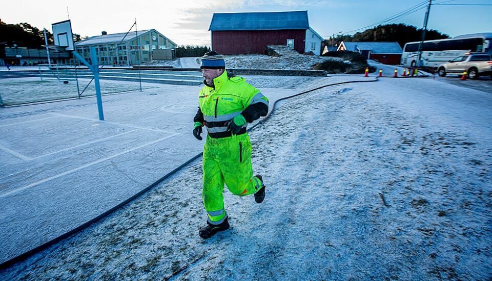 - Det er så kaldt at nå har jeg dårlig tid