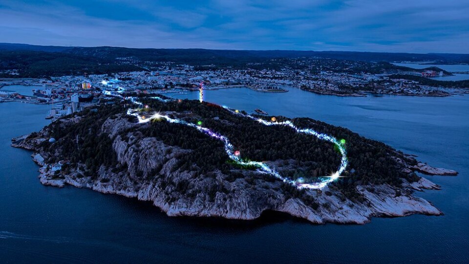 Verdens vakreste nattevandring kommer til Kristiansand