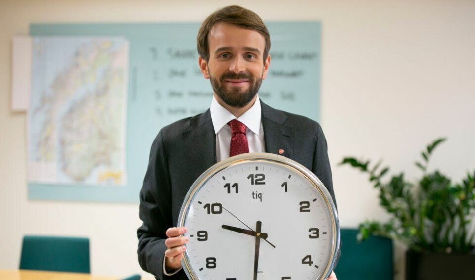 Til helgen skal klokka stilles én time frem