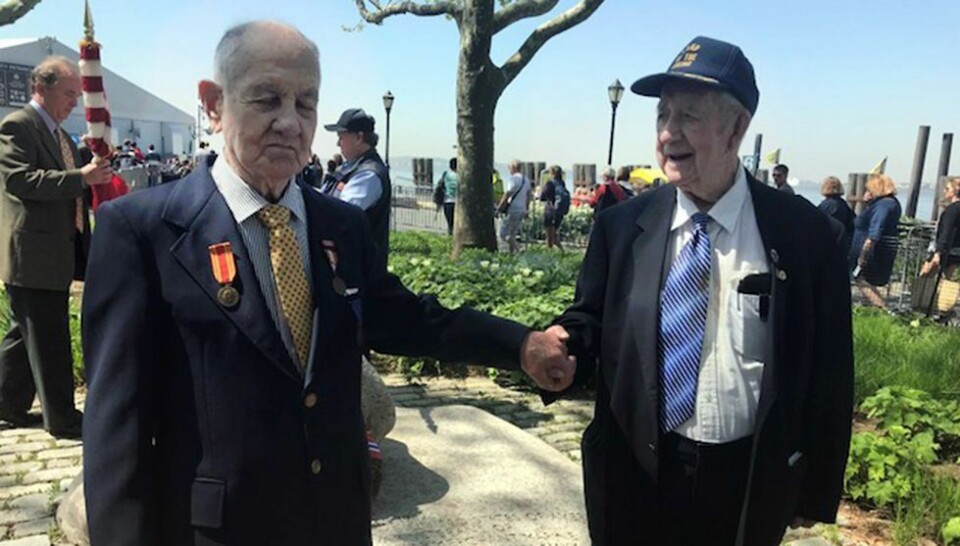 Karl Aksel (99) tildelt krigsdeltagermedaljen