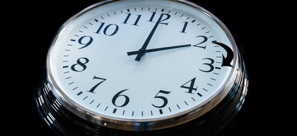 Til helgen skal klokka stilles én time frem