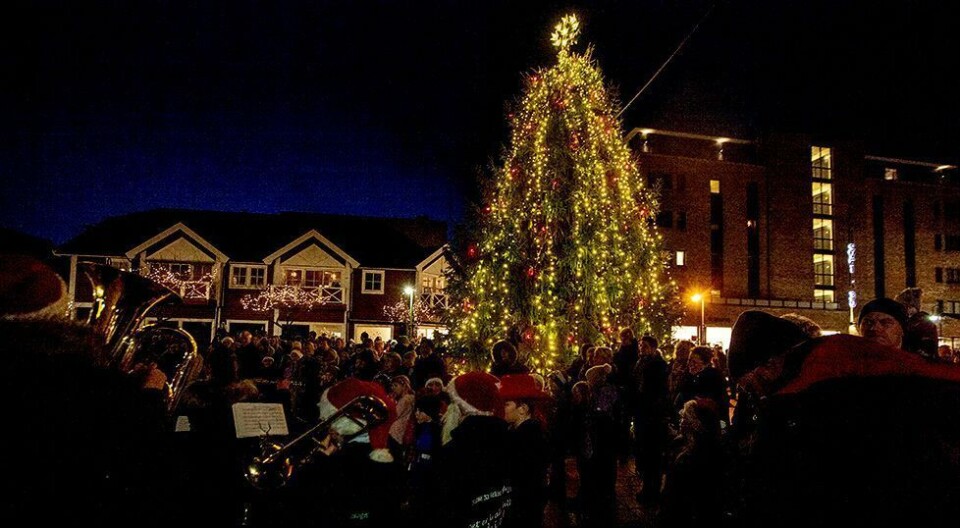 Lørdag tennes julegrana på Tangvall
