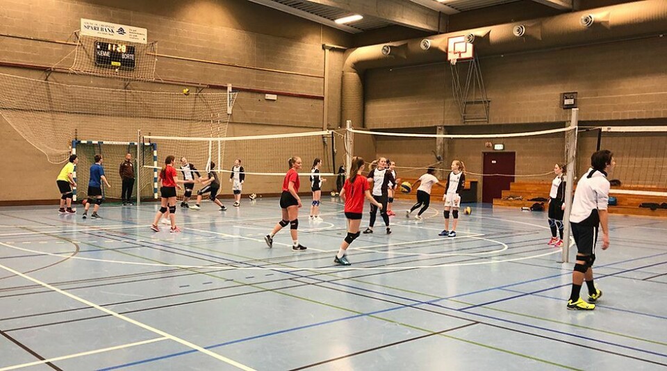 Trener 1-kurs volleyball i Nygårdshallen i helgen