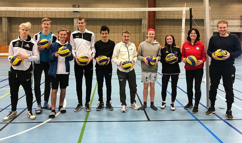 Trener 1-kurs volleyball i Nygårdshallen i helgen